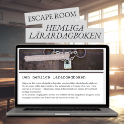 Escape room: Den hemliga lärardagboken
