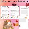 Träna ord och fantasi – Höst
