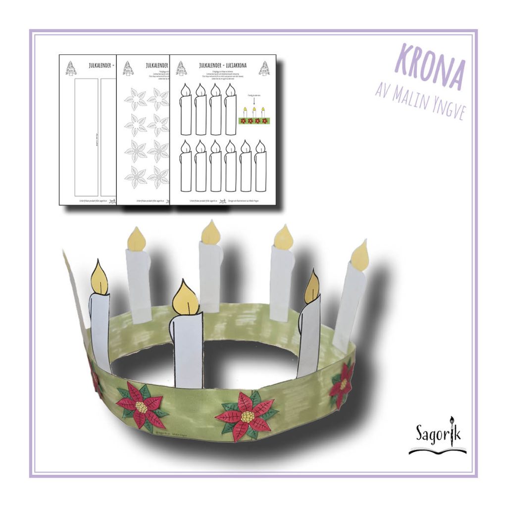 3D-pyssel Luciakrona