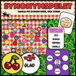 SYNONYMSPELET! – Ett brädspel där vi lär oss synonymer. - bild 1