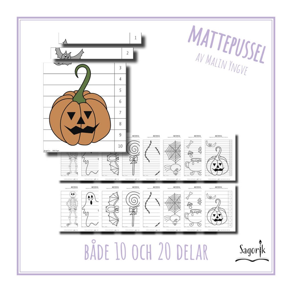 Mattepussel Halloween