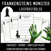 Fakta möter fiktion – Frankensteins monster! Passar åk 4 - ca 7.