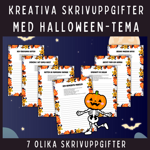 Kreativt skrivande till Halloween