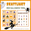 Gå på skattjakt med halloweentema