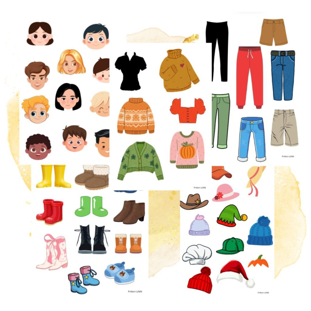 Klipp och klistra – Skapa din egen figur!