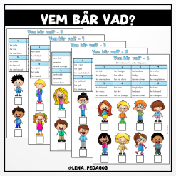 Vem bär vad?
