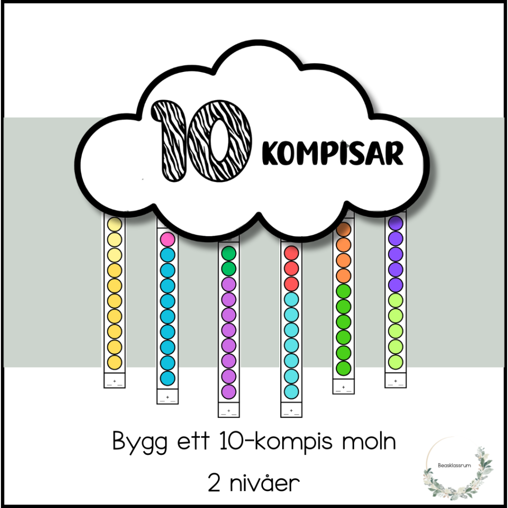 10-kompisar (bygg ett moln)