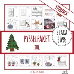 Pysselpaket Julpyssel