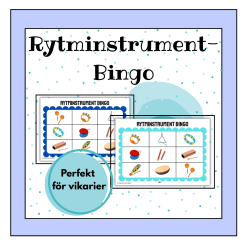 Rytminstrument-Bingo