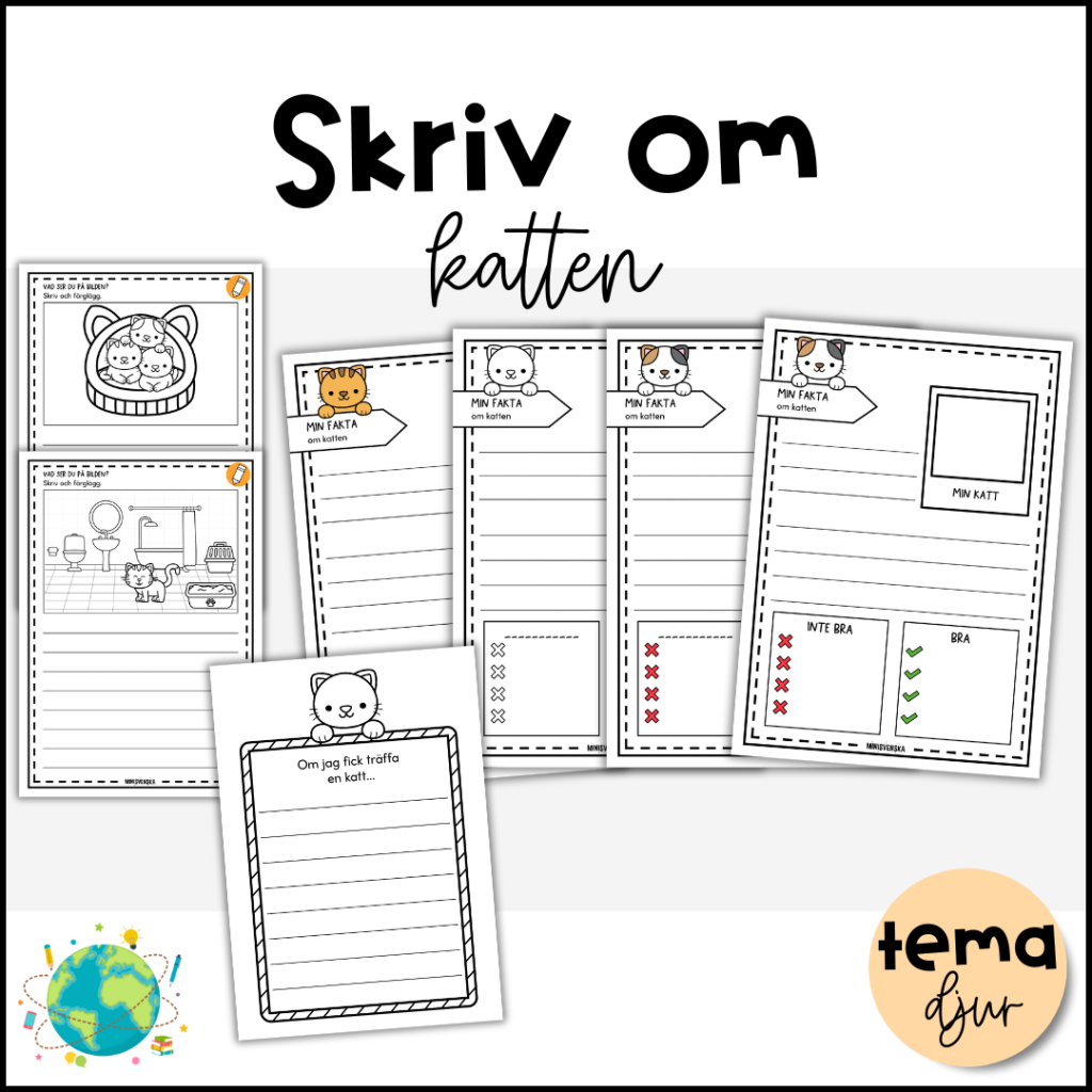 Skriv om katten