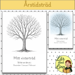 Årstidsträd – Färgläggningshäfte - bild 2