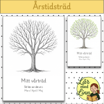 Årstidsträd – Färgläggningshäfte - bild 3