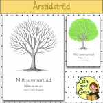 Årstidsträd – Färgläggningshäfte - bild 4