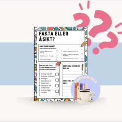 Fakta eller åsikt?