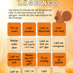 Läsbingo till läslovet / höstlovet - bild 3