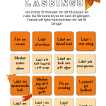 Läsbingo till läslovet / höstlovet - bild 2