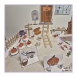 Spökfamiljens dörr – nissedörr till halloween - bild 3