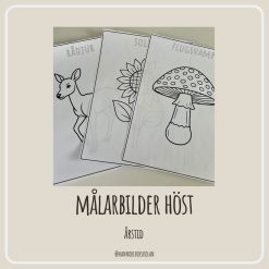 Målarbilder höst