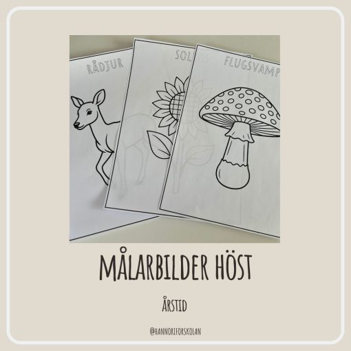 Målarbilder höst