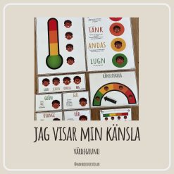 Jag visar min känsla
