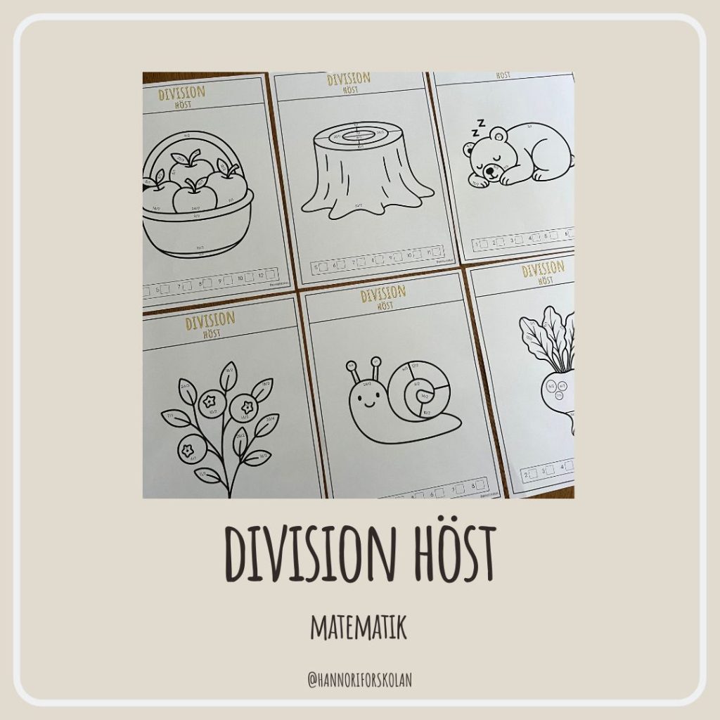 Målarbilder division höst