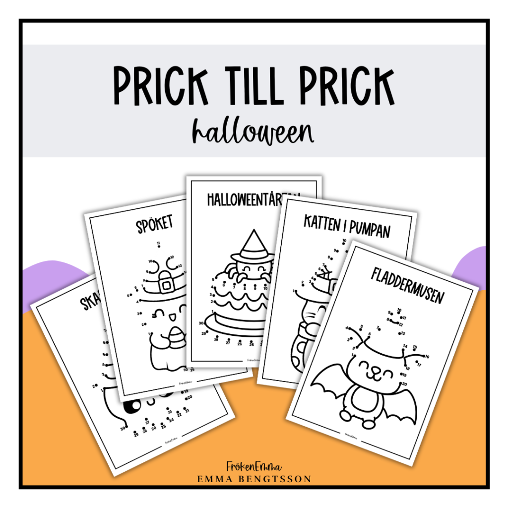 Prick till prick: halloween