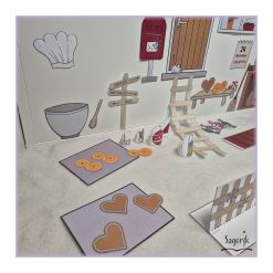 Tomtenissarnas dörr - nissedörr och enkel julkalender