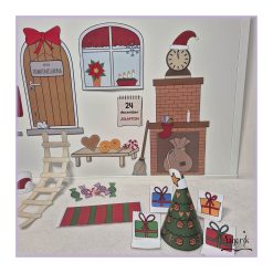 Tomtenissarnas dörr - nissedörr och enkel julkalender