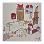 Tomtenissarnas dörr – nissedörr och enkel julkalender - bild 5