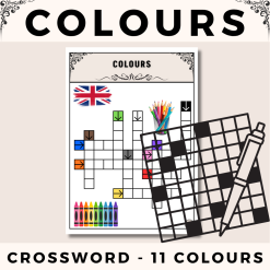 Colours - Crossword