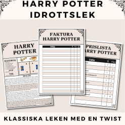 Harry Potter med budget - Idrottslek