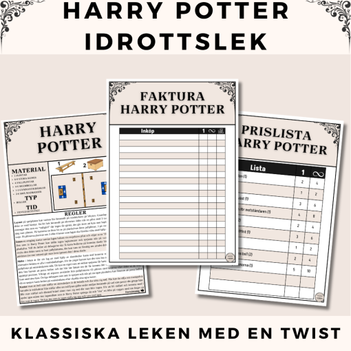 Harry Potter med budget - Idrottslek