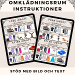 Omklädningsrum – Instruktioner - bild 1