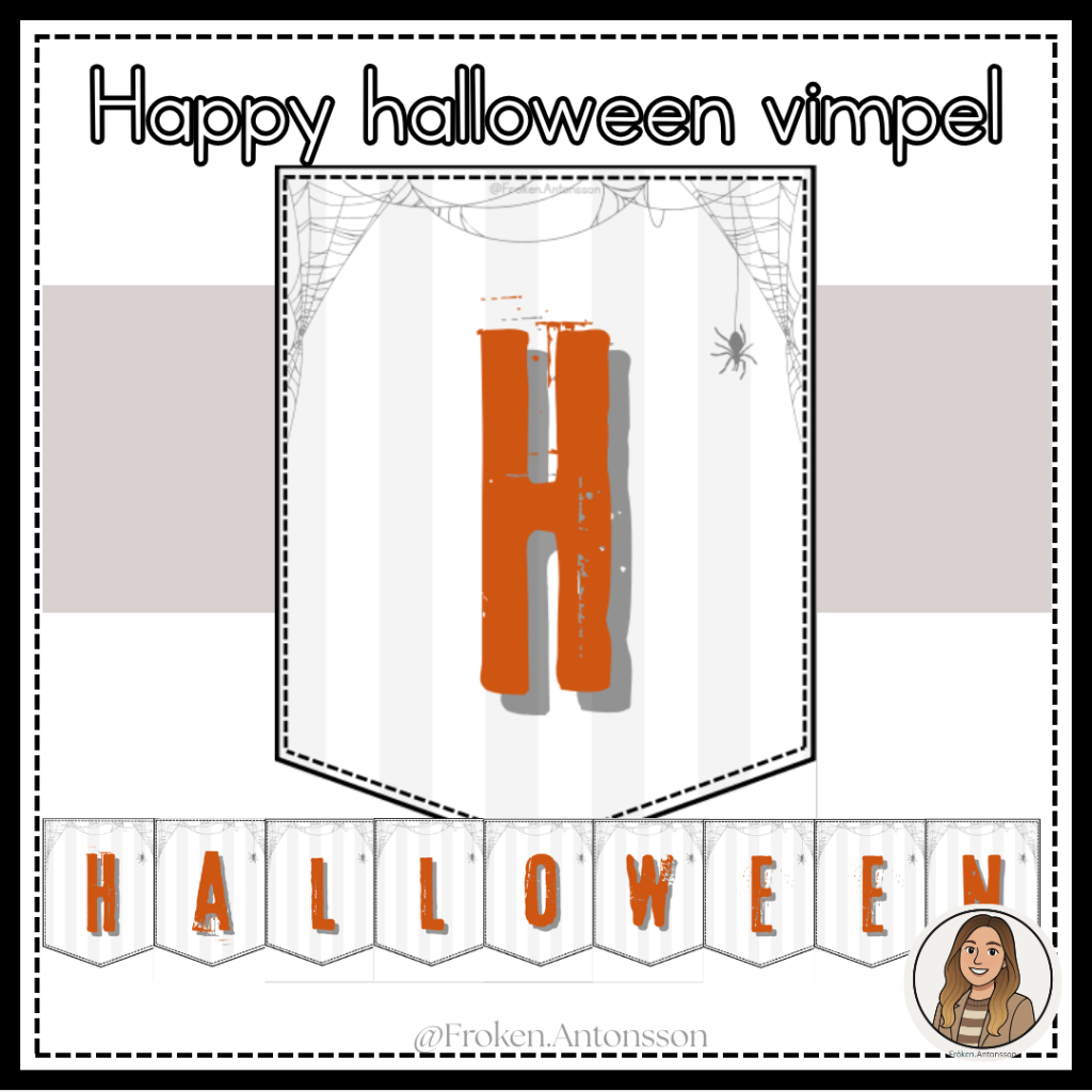 Happy halloween vimpel