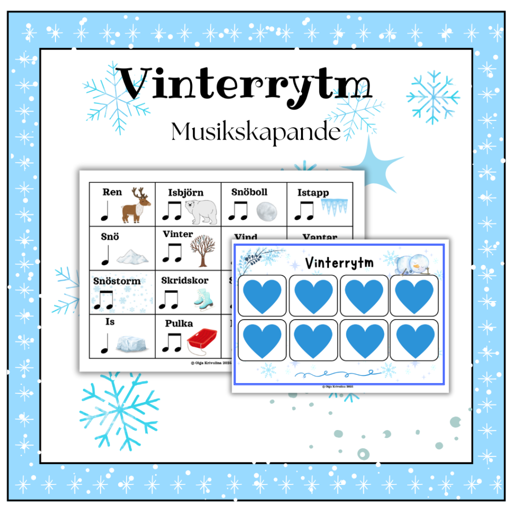 Vinterrytm – skapa din egen vinterrap!