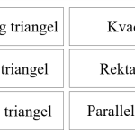 Trianglar och fyrhörningar (presentation, frågor, facit, begrepp) - bild 5
