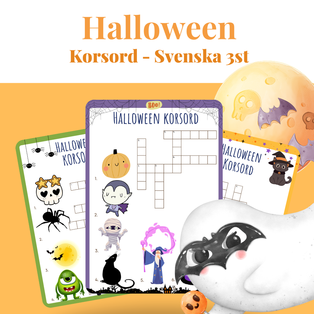 Korsord Halloween