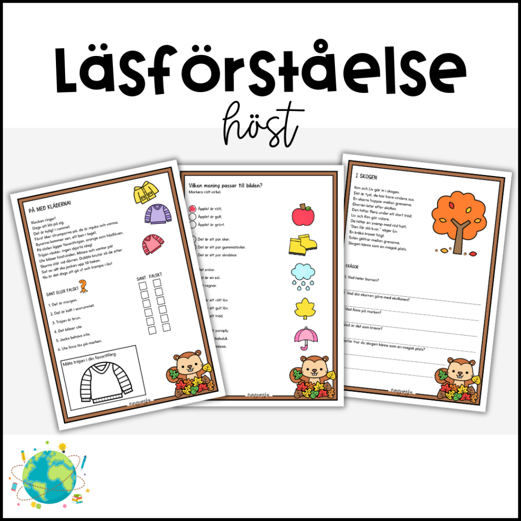 Läsförståelse – Höst