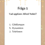 Alfred Nobel – Tipspromenad - bild 2