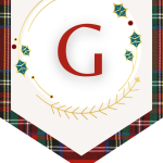 God Jul/Merry Christmas girlang - bild 2