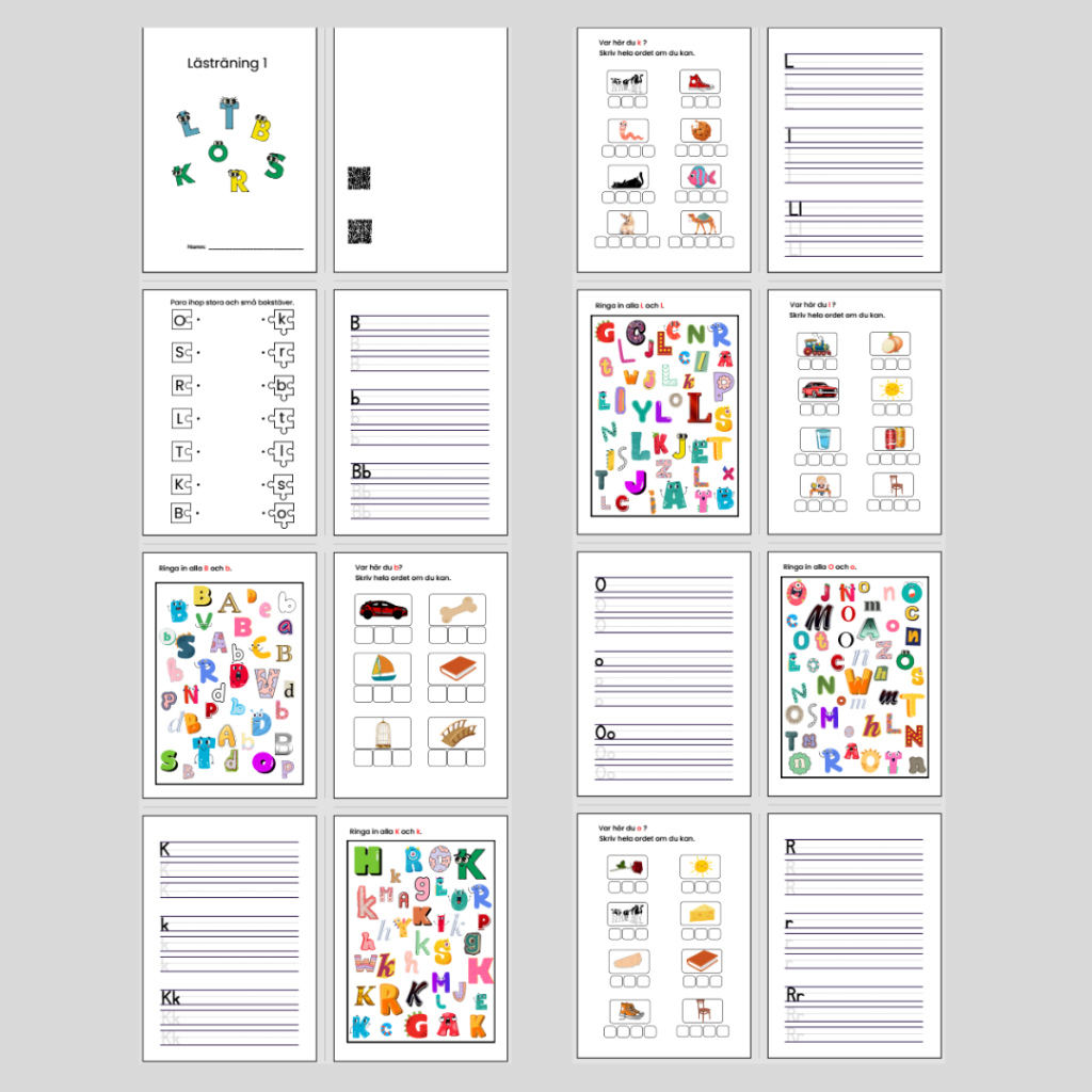 Tidig läs- och skrivinlärning 1