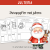 Jul - Skrivuppgifter med jultema - Fortsätt den påbörjade meningen.