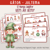 Jul - 12 kluriga gåtor - Vem är vem? Jultema