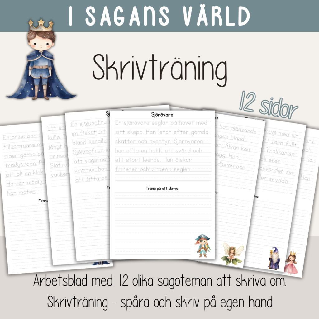 Barnboksveckan – Skrivträning – I sagans värd