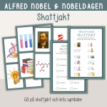 Alfred Nobel och Nobeldagen – Skattjakt med Nobeltema - bild 1