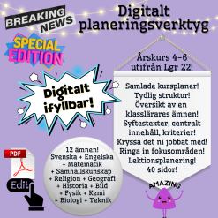 Digital planering åk 4-6