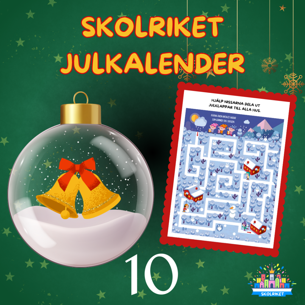 SkolRikets Digitala Julkalender 2025:Lucka 10
