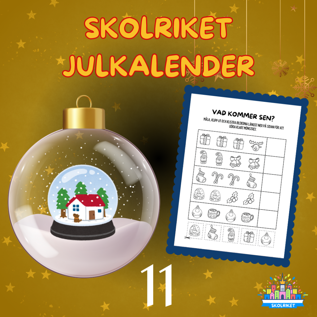 SkolRikets Digitala Julkalender 2025:Lucka 11