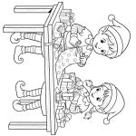 Målarbilder Jul – Megapaket [200 bilder] - bild 4