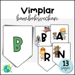 Vimplar – Barnboksveckan - bild 1